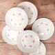 Dessert plates l’Amandinoise - Set of 6