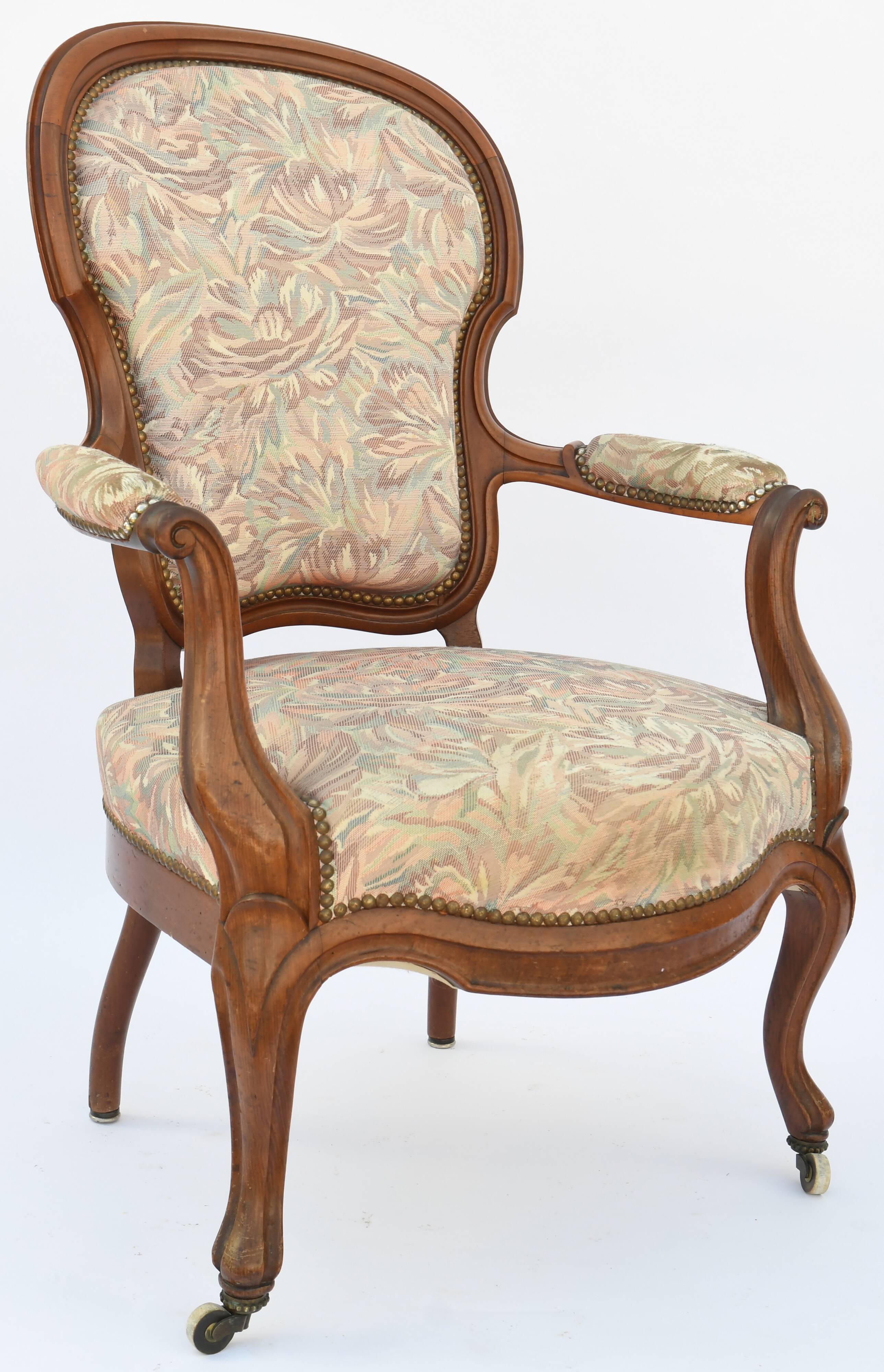Louis Philippe style armchair