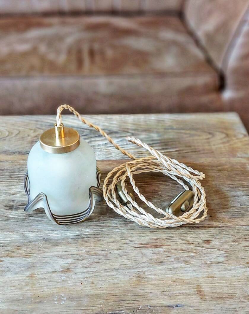 Vintage portable lamp