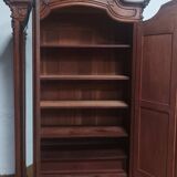 Rocaille walnut cabinet