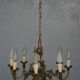Chandelier bronze 8 branches