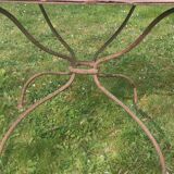 Old garden coffee table