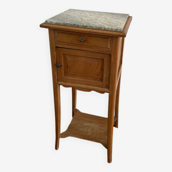 Bedside table marble top