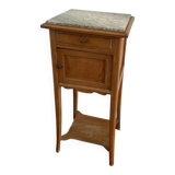 Bedside table marble top