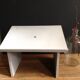 Gray Patinated Bench Lectern
