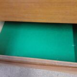 Seventies buffet scandinavian foot compass