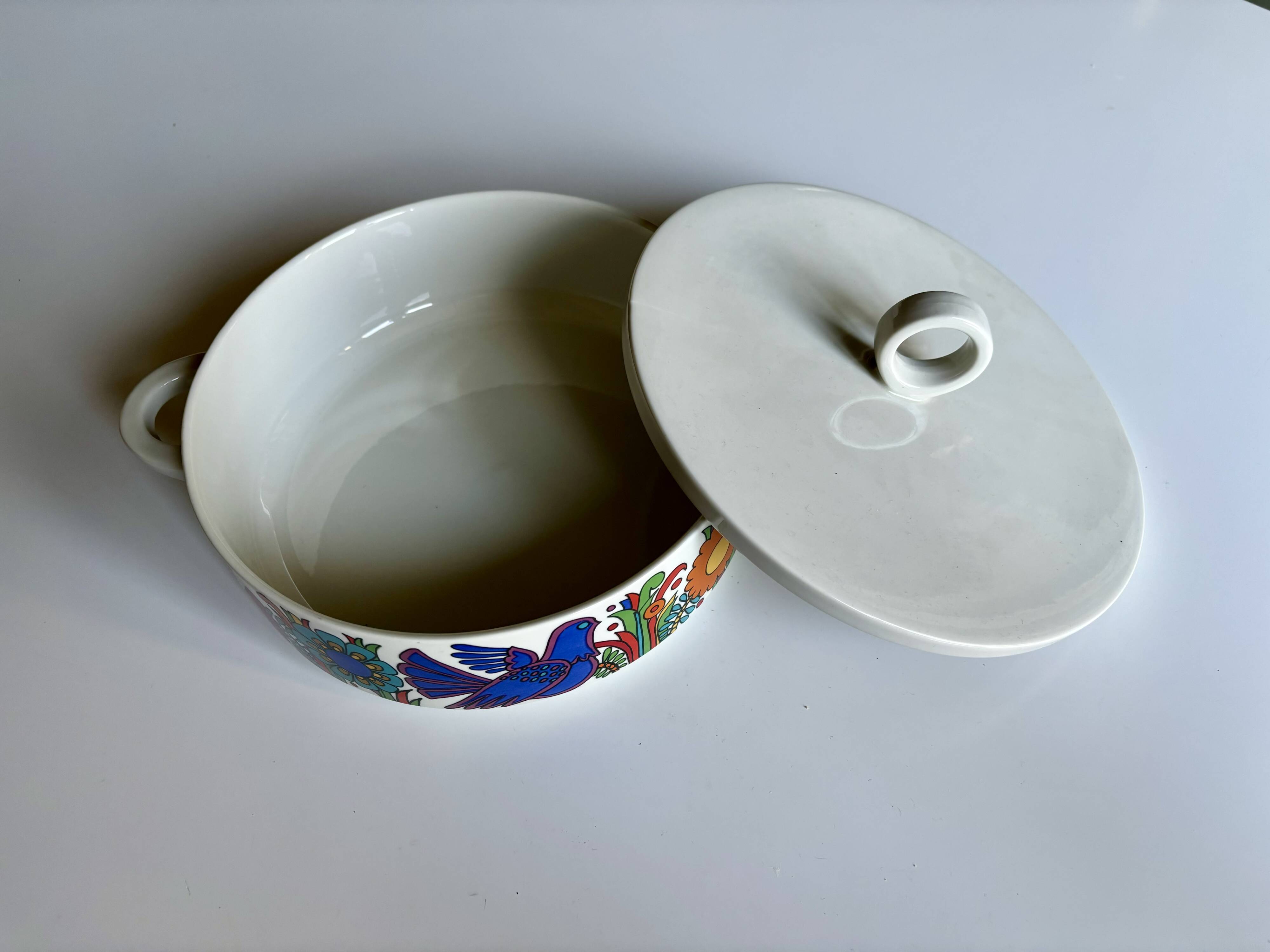 Soupière leguminier Acapulco Villeroy et Boch 1970