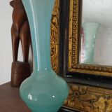 Blue Murano glass vase