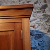 Vintage French pine buffet / Shop counter, 1930s