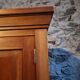 Vintage French pine buffet / Shop counter, 1930s