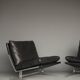 BO-561 Easy Chairs by Preben Fabricius & Kastholm for Bo-Ex, Denmark. 1960s