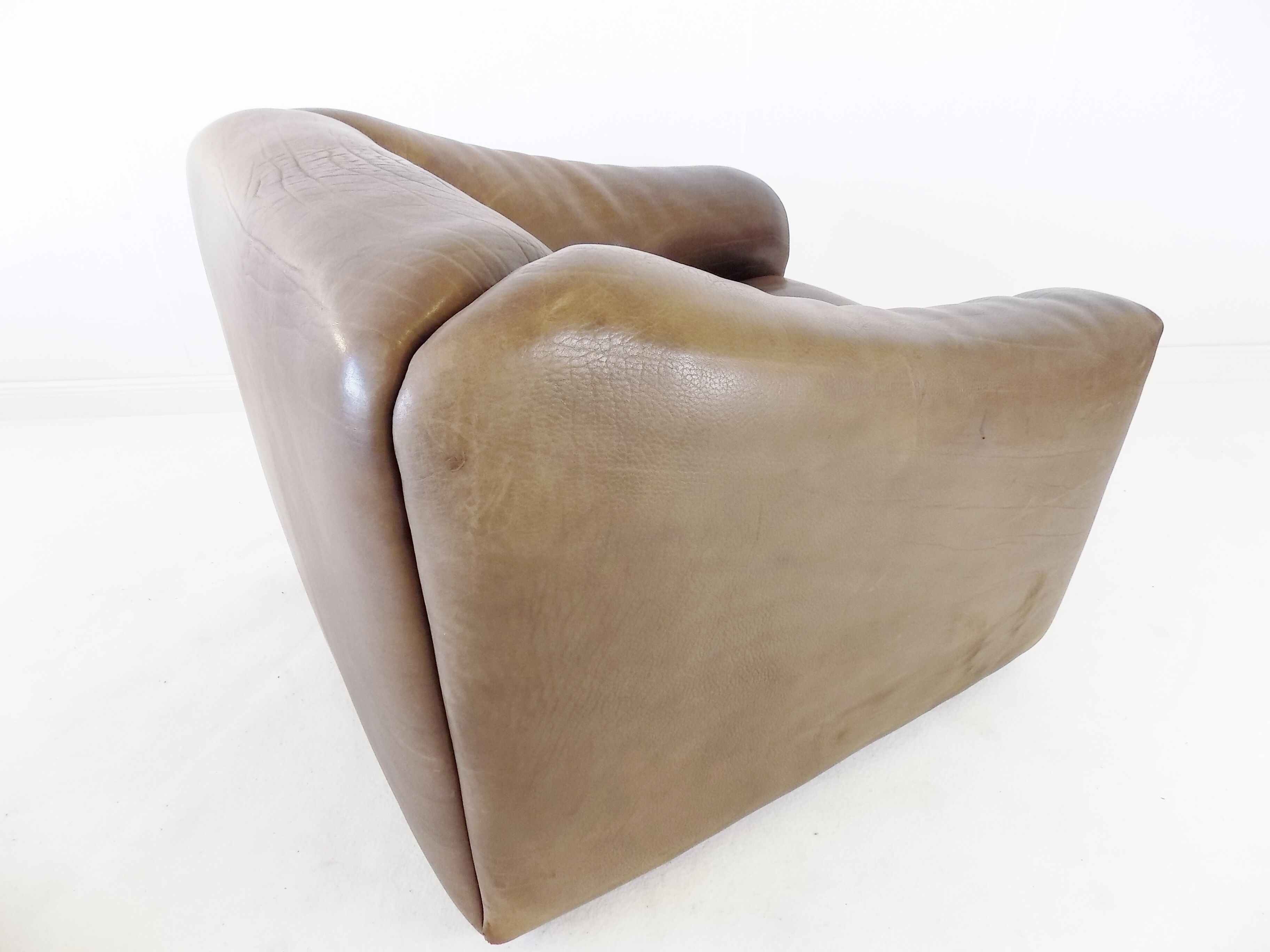 De Sede DS 47 brown leather armchair