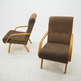 Pair of armchairs, Czechoslovakia, 1960