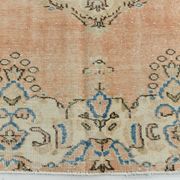 7x10 oriental peach turkish rug 206x309cm