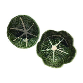 2 bowls slurry cabbage