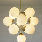 Sputnik Chandelier Vintage Pendant Light Large Hanging Lamp Space Age Style