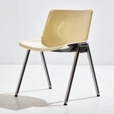 Modus SM 203 stackable plastic chair by Osvaldo Borsani for Tecno