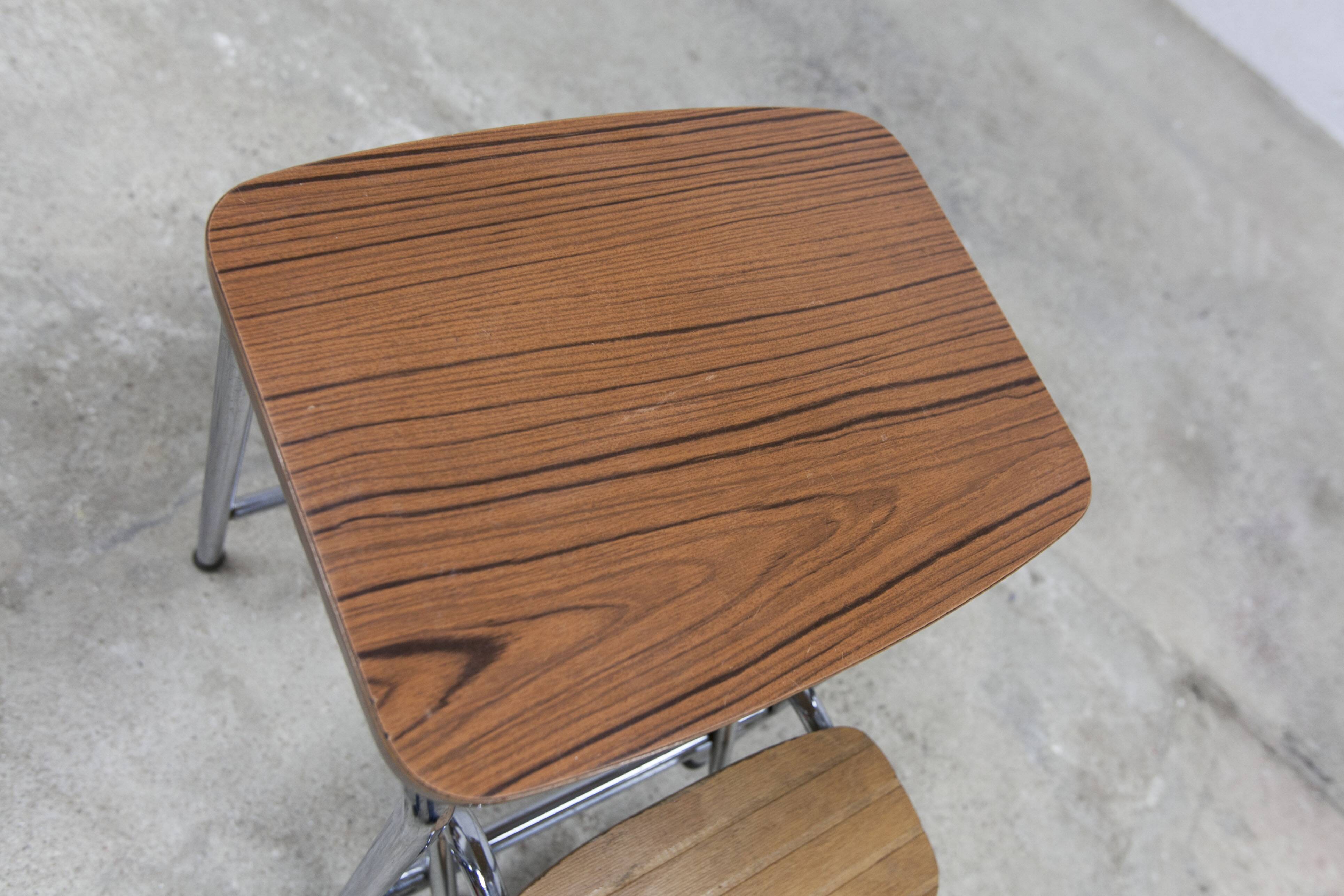 Formica 3-step step stool 1970