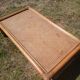 Cannage coffee table