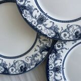 5 English plates