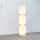 Mid-century Italian space age glass floor lamp from the 1960s.