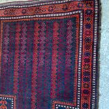 Tapis oriental en laine noué main 132/133 cm