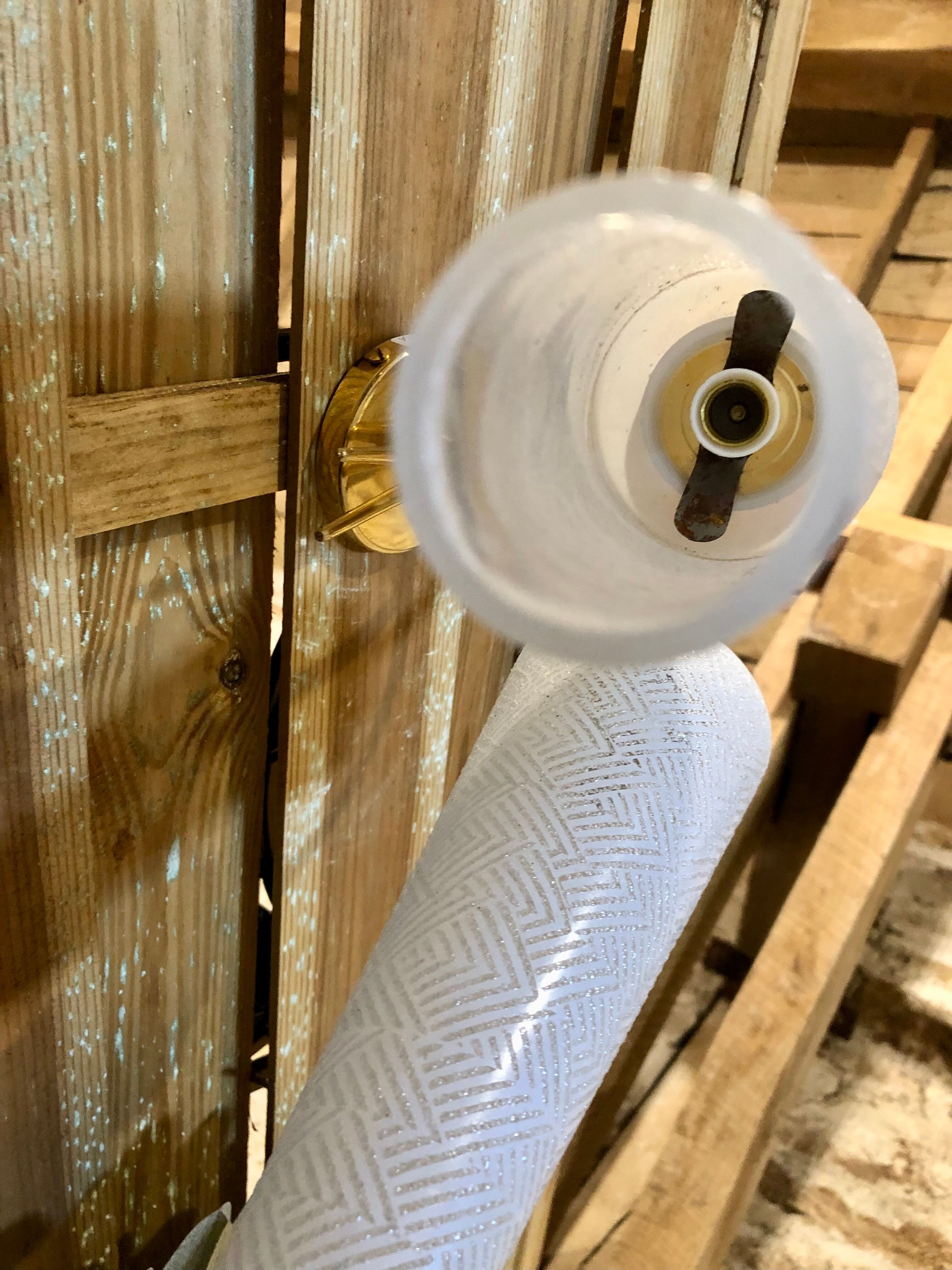 Vintage double wall lamp