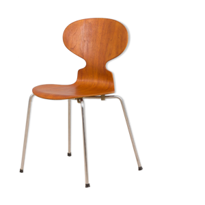 Chaise 3101 en teck par