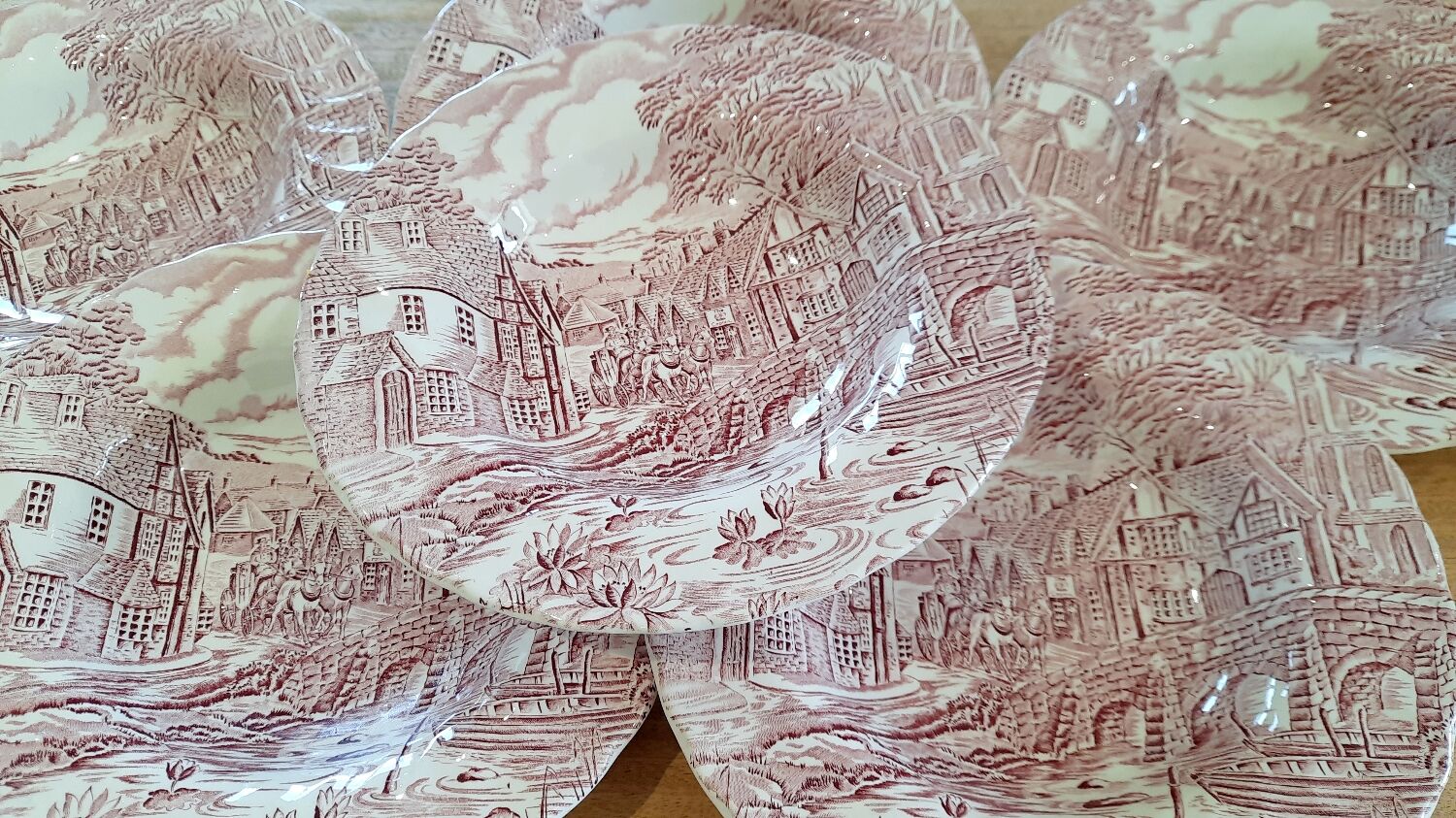 English hollow plates