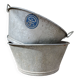 Old zinc basins