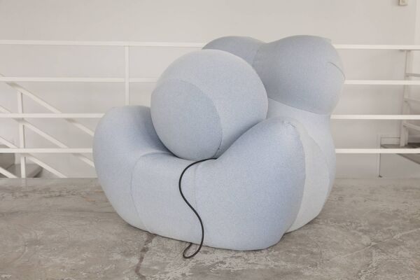Fauteuil et repose-pied Up 5/6, La Mamma par Gaetano Pesce pour B&B Italia, édition des années 2000.