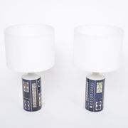 Pair of Royal 7 Midcentury Table Lamps by Ingelise Koefoed for Fog & Mørup