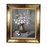 Paul Seston "Pope's Coin Bouquet" painting