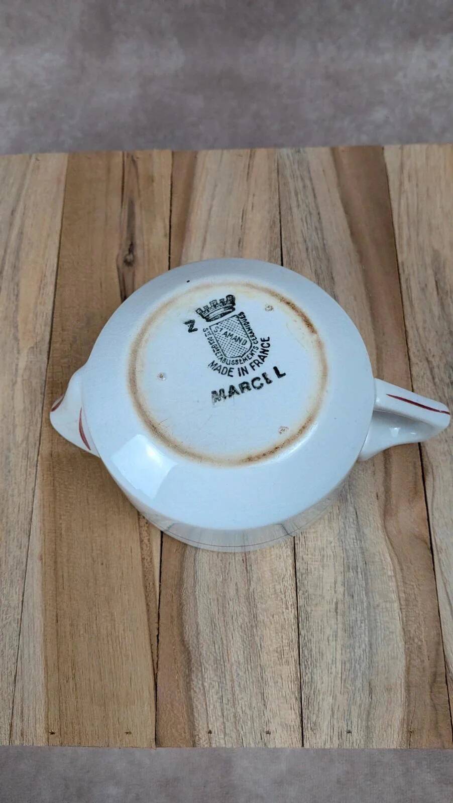 Saucière Saint-Amand modèle Marcel