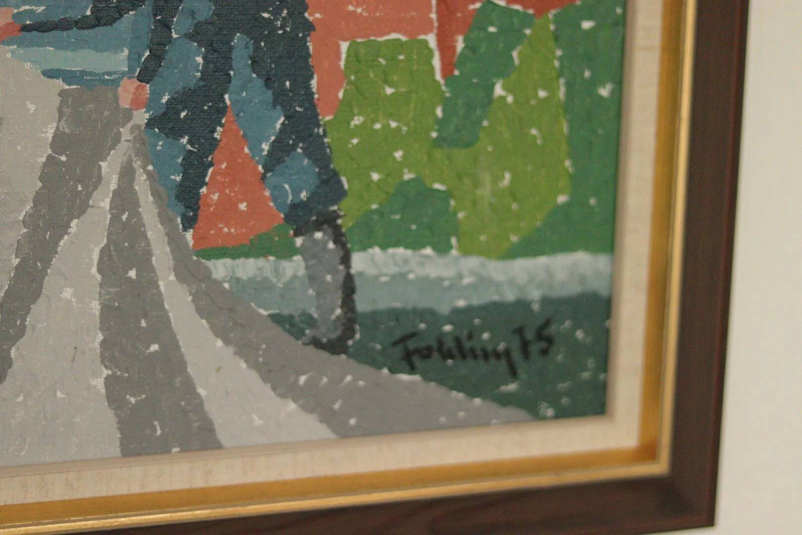 « Pêcheur » de Gunnar Fohlin, 1975