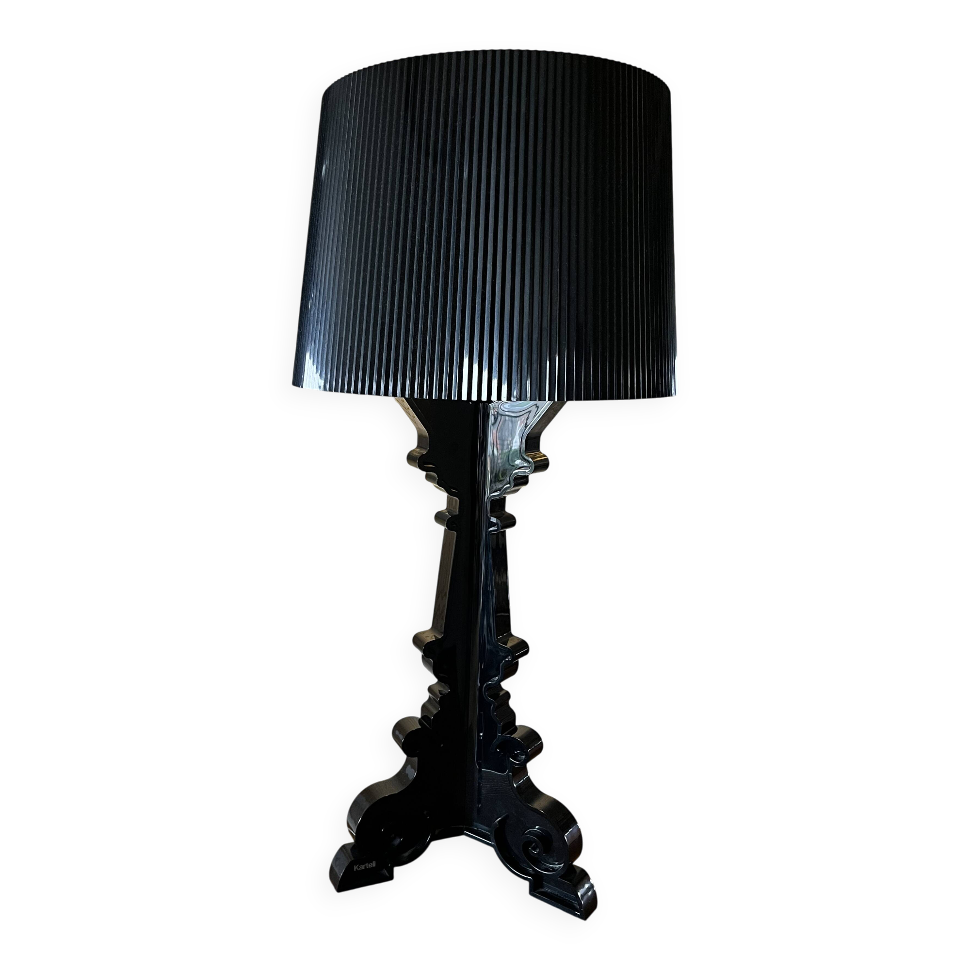 Kartell bourgie black lamp