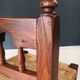 Oak & Rope Travail Populaire Side Chair, Belgium, 1950s
