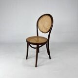 Set of 6 Zpm Radomsko Bentwood and Cane Dining Chairs, 1970s