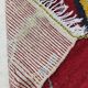 Handmade red moroccan berber rug 300 x 200 cm