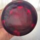 Ruby crystal vase