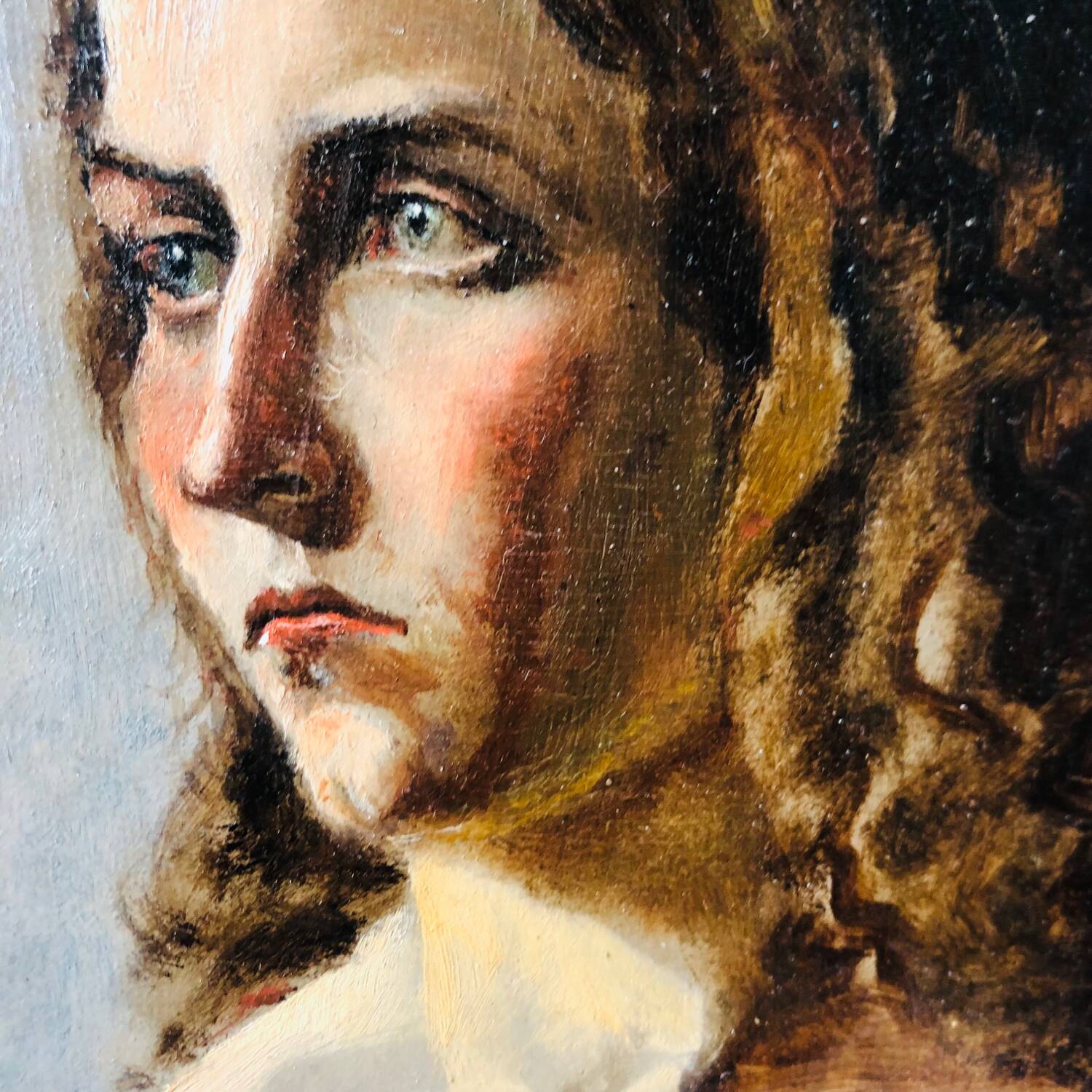 Portrait of a young Flemish girl