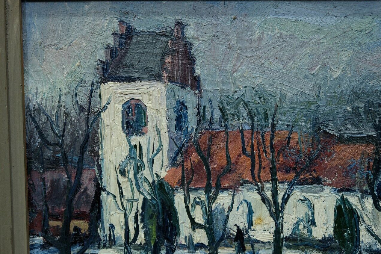 Uno Svärd, Swedish modern landscape, 1954