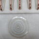 Chandelier Art Deco Petitot glassware ezan