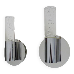 Paire d'appliques murales - led