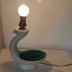 lampe céramique Vallauris vintage zoomorphe années 50/60 – signée Valparil