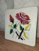Glazed ceramic trivet Longwy – French manufacture