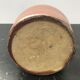 Former pitcher brown sandstone interior white 70s vintage