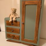 Armoire de poupée art déco