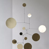 Vintage brass mobile
