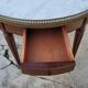 Antique Louis xvi style marble hot water bottle coffee table